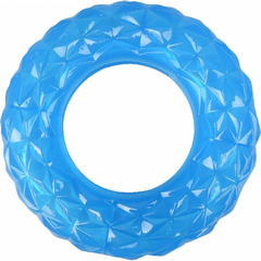 Jouet pour chien anneau à remplir de friandise D.13 cm bleu