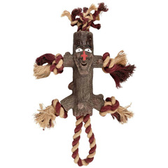 Jouet woody branche petit homme avec corde pour chien - 35 cm