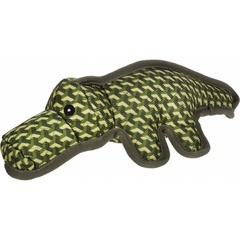 Jouet strong stuff alligator vert pour chien - 34 cm