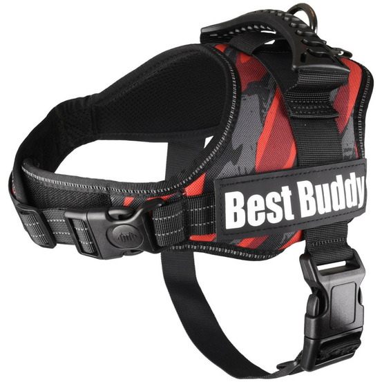 Harnais taille xl. Best buddy pluto. Couleur rouge, pour chien.