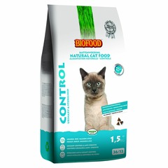 Croquettes chat control biofood : 1,5 kg