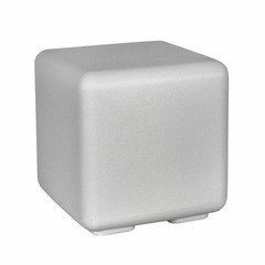 Tabouret Cube BÃ² rouge - L. 43 x l. 43 x H. 4