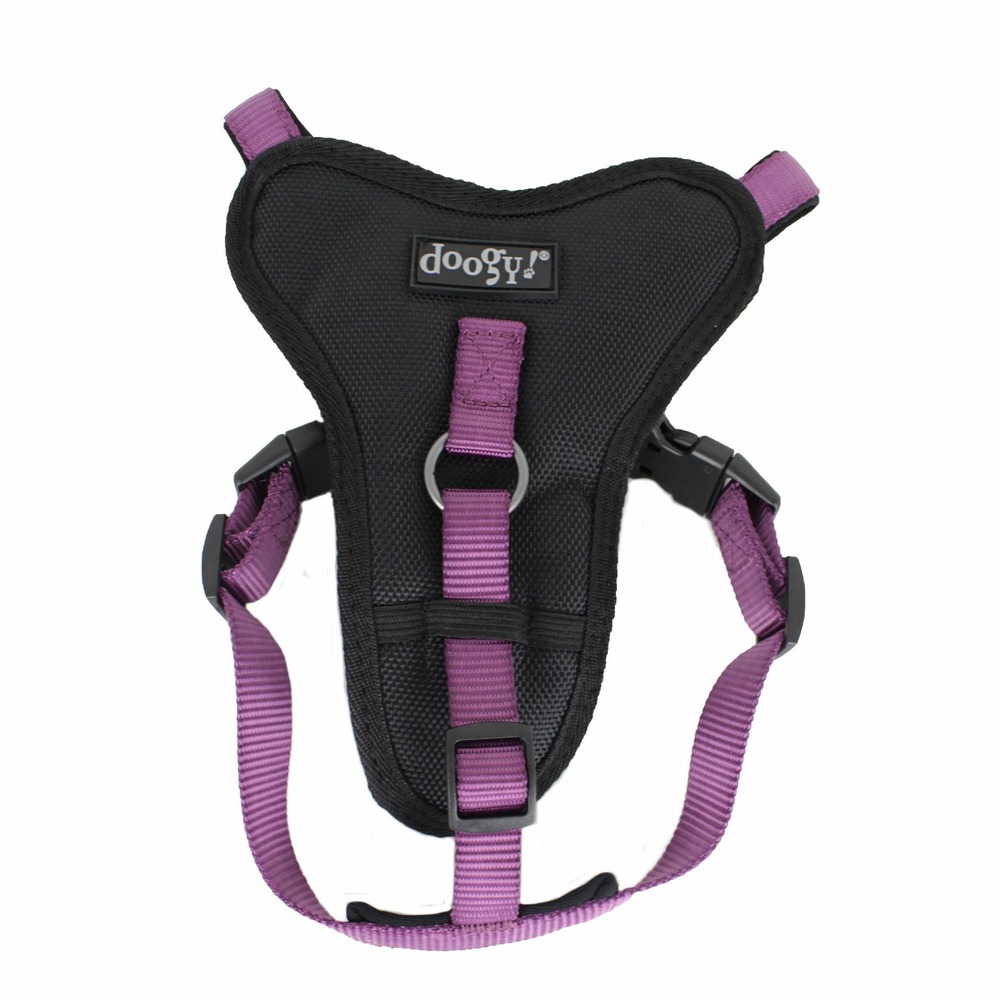Harnais nylon chien classica violet doogy t l