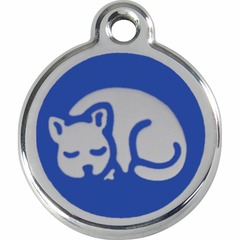 Médaille red dingo chat bleu