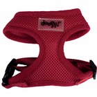 Harnais air mesh rouge taille : xs