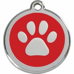 Médaille red dingo patte rouge : gm