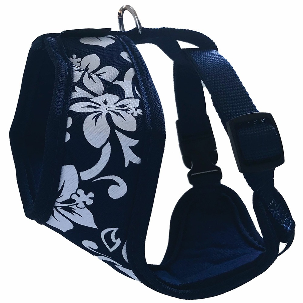 Harnais tee-shirt nylon doogy tahiti bleu taille : xs