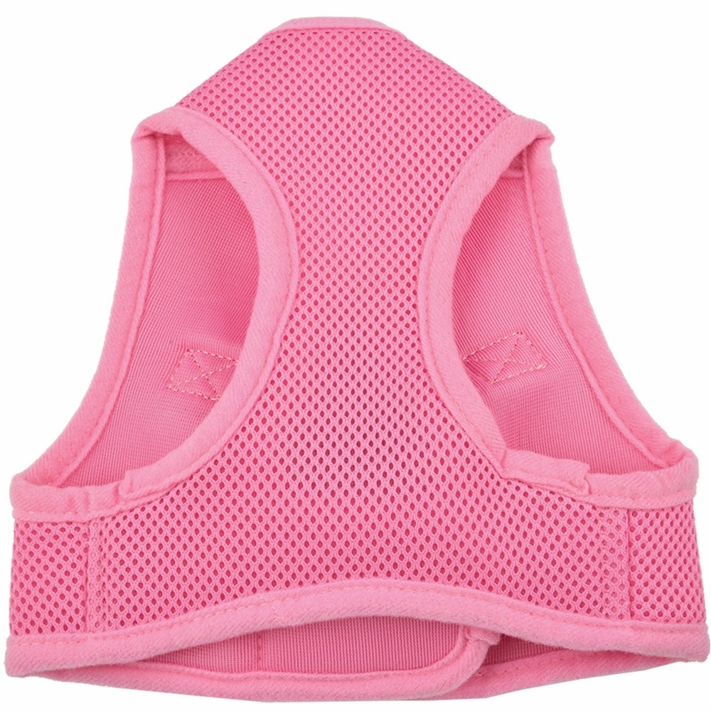 Harnais tee-shirt air mesh rose taille : l