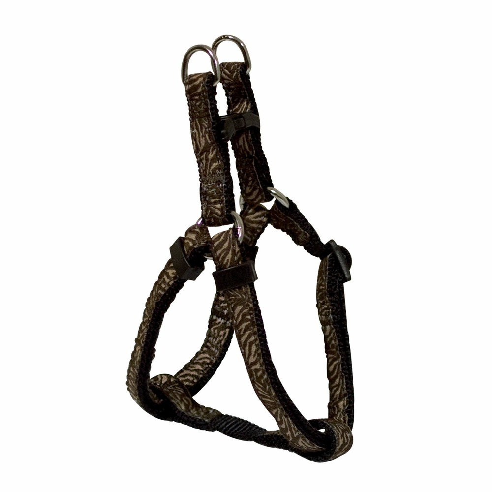 Harnais baudrier zébra marron taille : t1