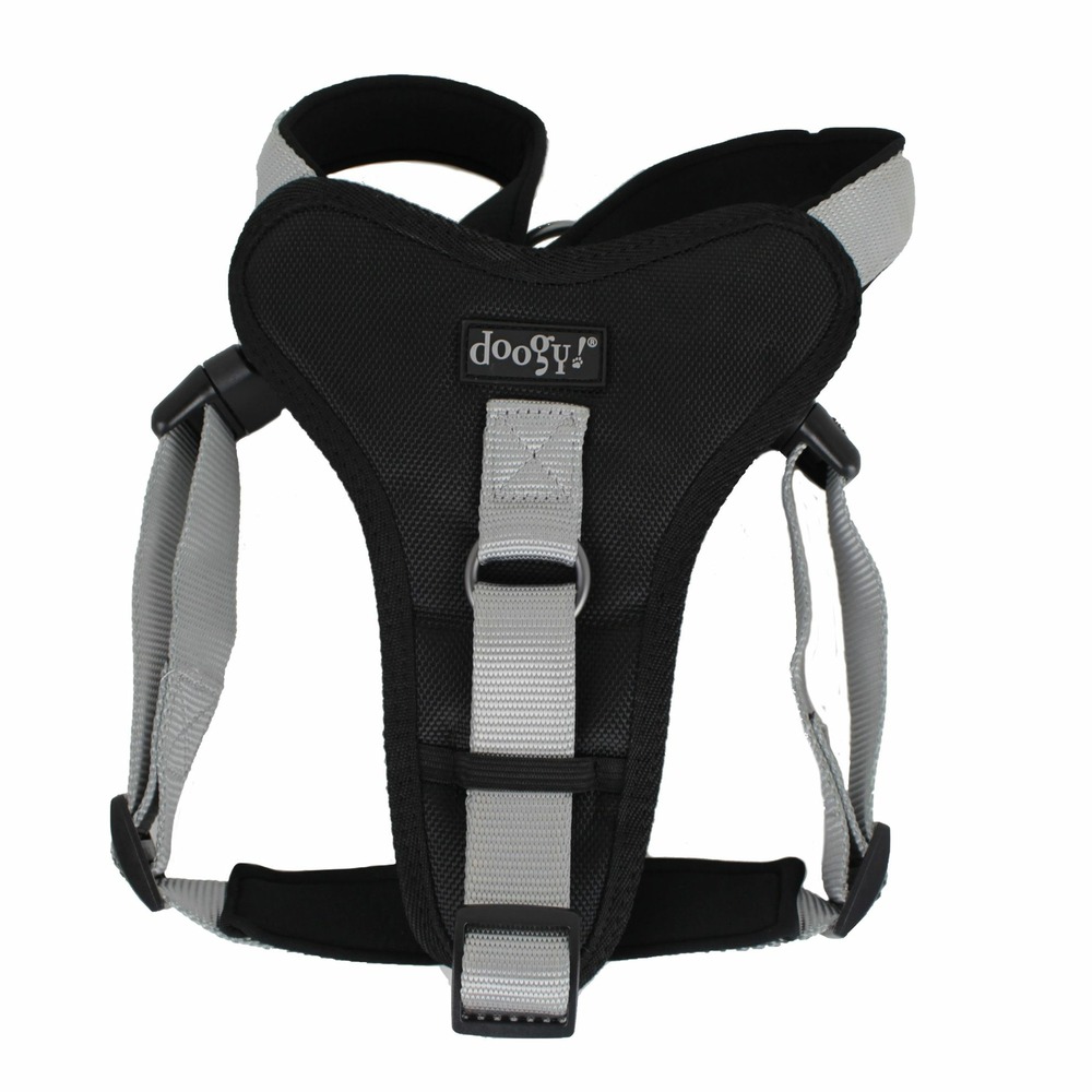 Harnais nylon chien classica gris doogy t l