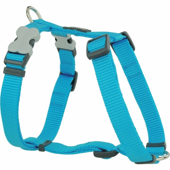 Harnais chien réglable red dingo basic turquoise taille : t3