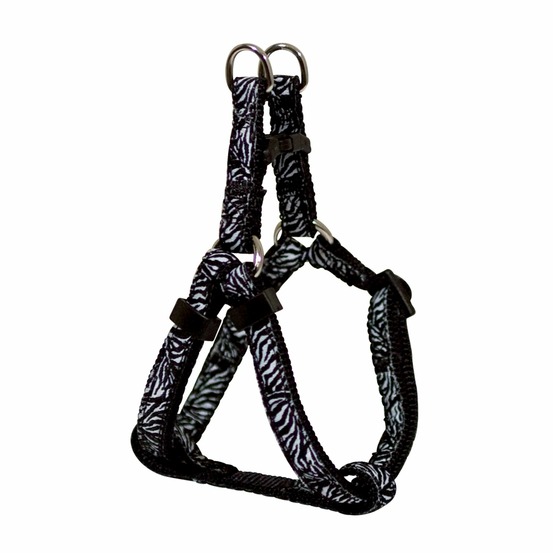 Harnais baudrier zébra blanc taille : t1