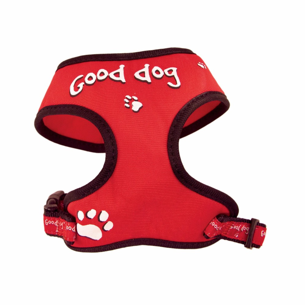 Harnais t-shirt chien relax rouge "good dog" taille : xs