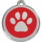 Médaille red dingo patte rouge : mm
