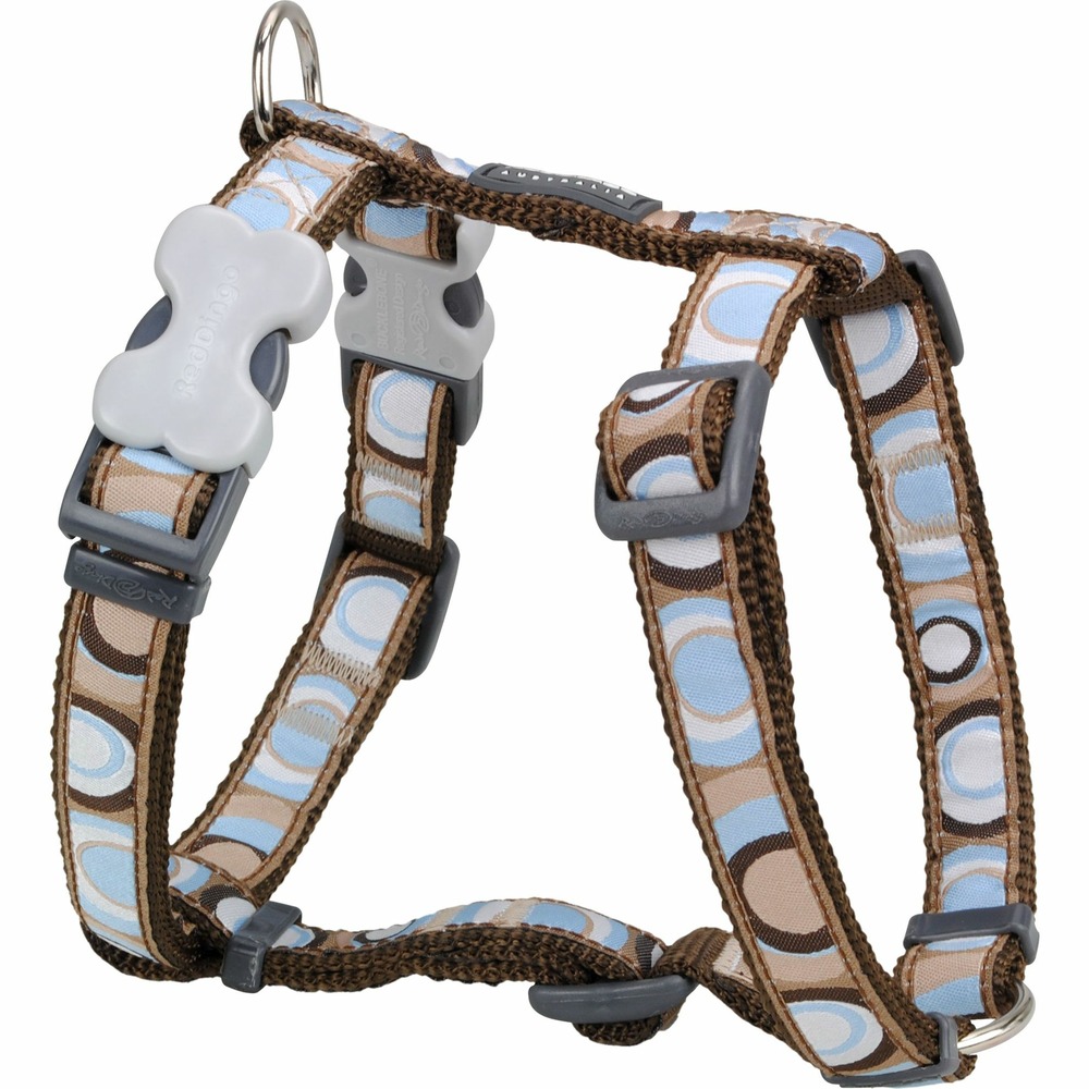 Harnais chien marron circadelic red dingo fantaisie taille : t3