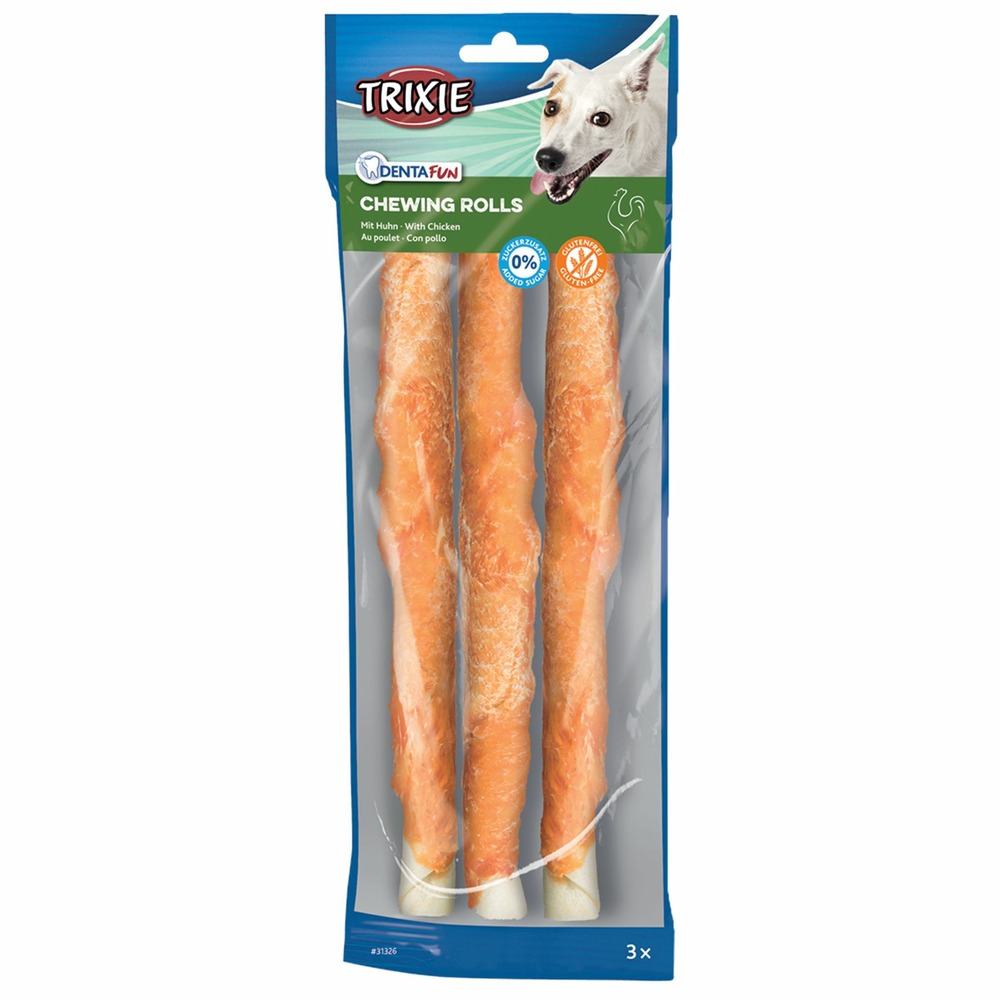 Denta fun chicken chewing rolls taille : m