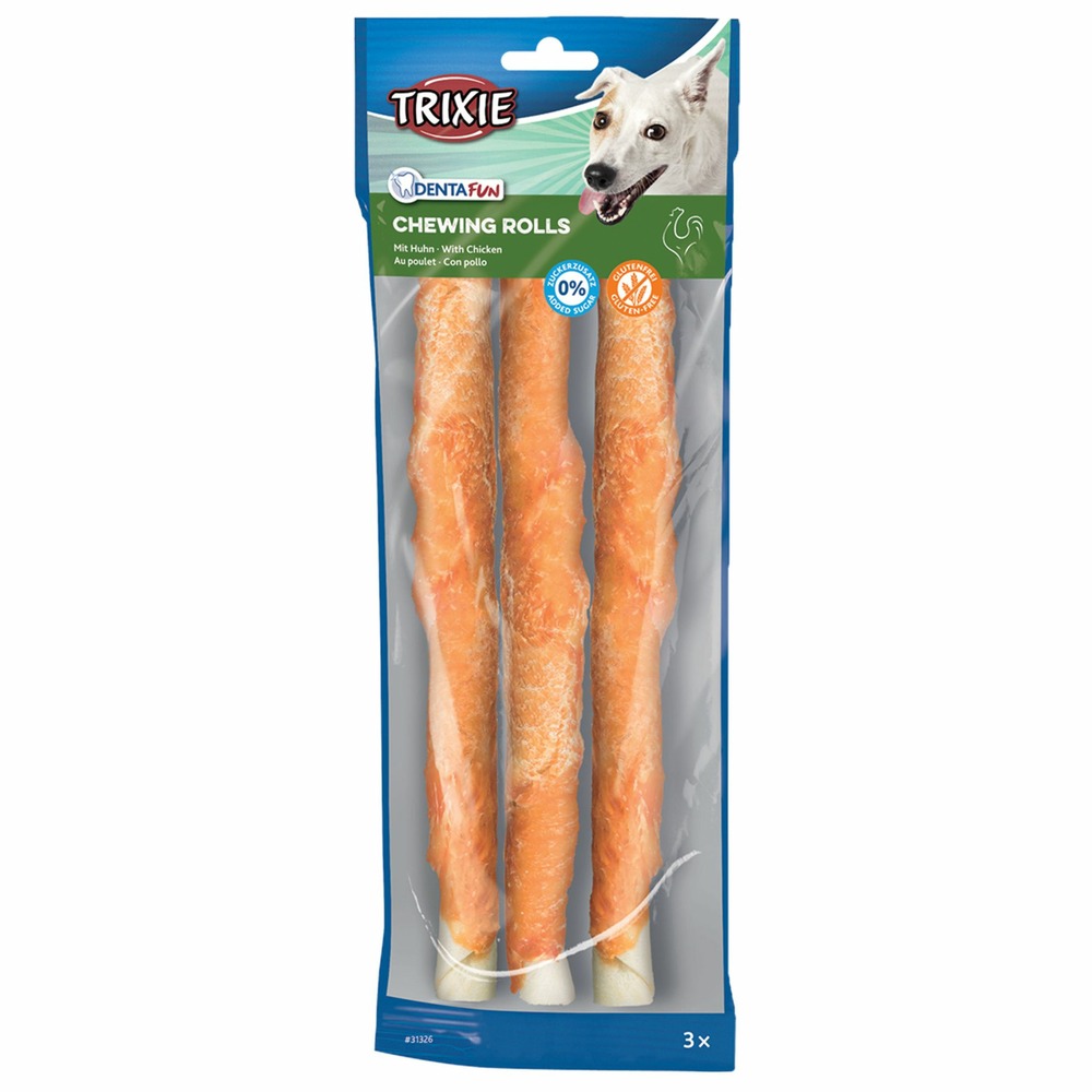 Denta fun chicken chewing rolls taille : l