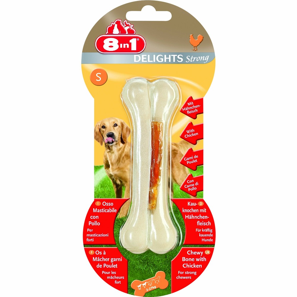 Friandises 8 in 1 delights os strong taille : s