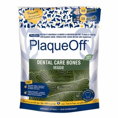 Plaque off dental care bones veggie