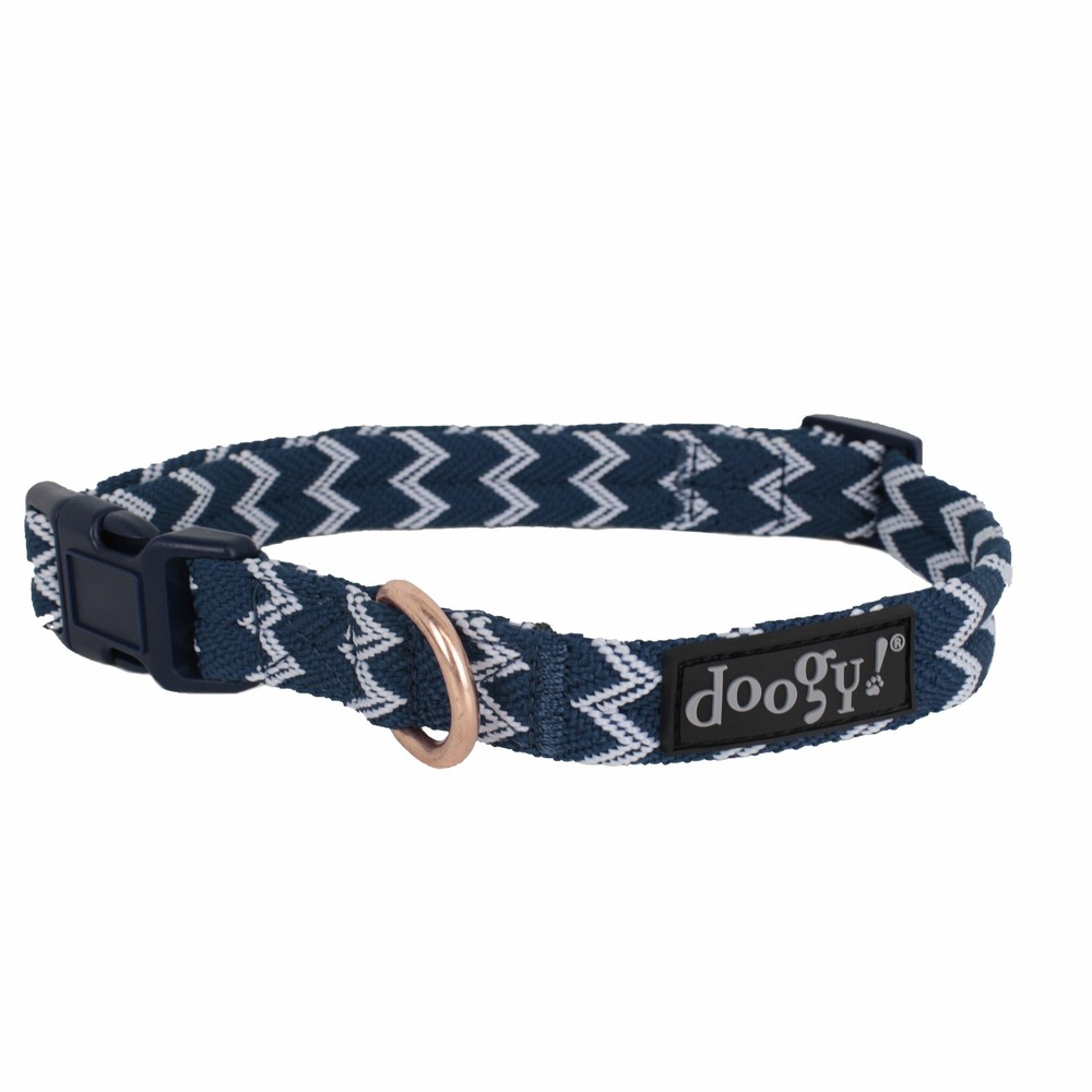 Collier chien brasil bleu doogy tm