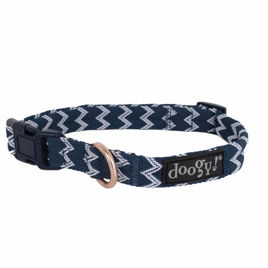 Collier chien brasil bleu doogy tm