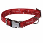 Collier chien réglable envy forever rouge taille : t1