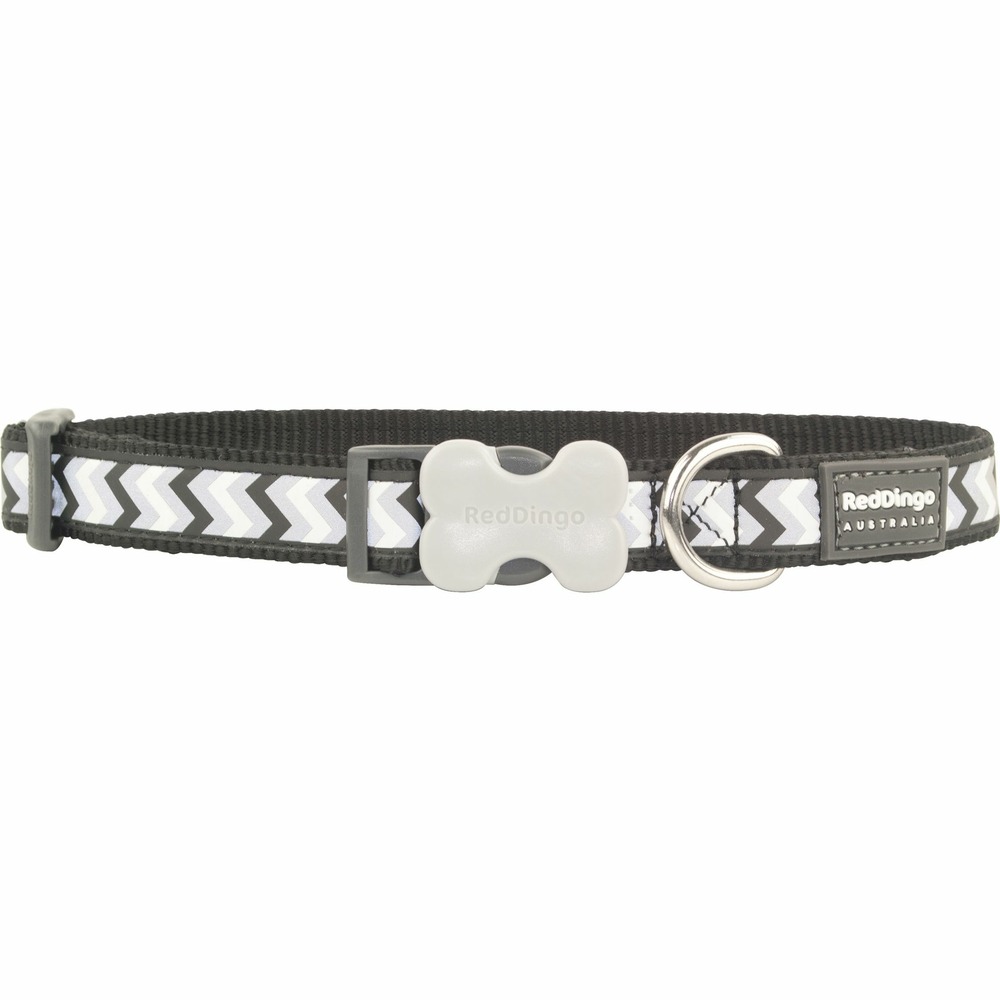 Collier chien red dingo reflective ziggy noir taille : t3
