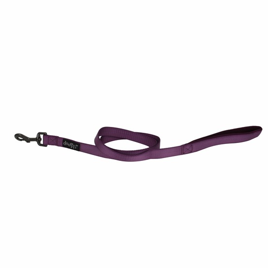 Laisse nylon classica violet doogy