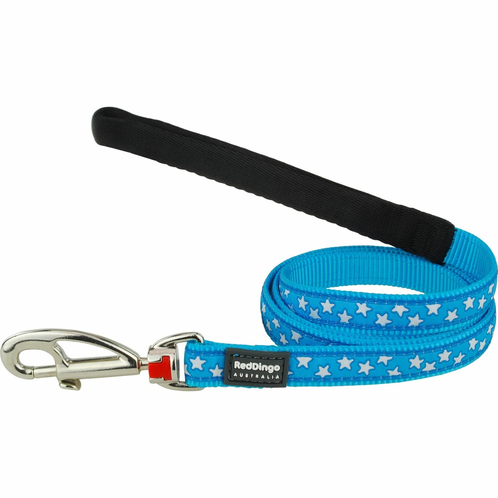 Laisse red dingo fantaisie bleue motifs étoiles taille : t3