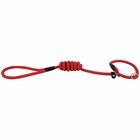 Laisse lasso corde basic rouge taille : t3