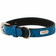 Collier chien dundee bleu taille : t4