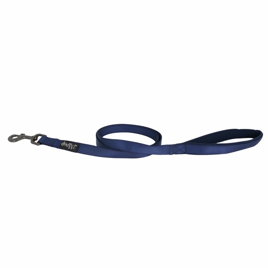 Laisse nylon classica bleu doogy