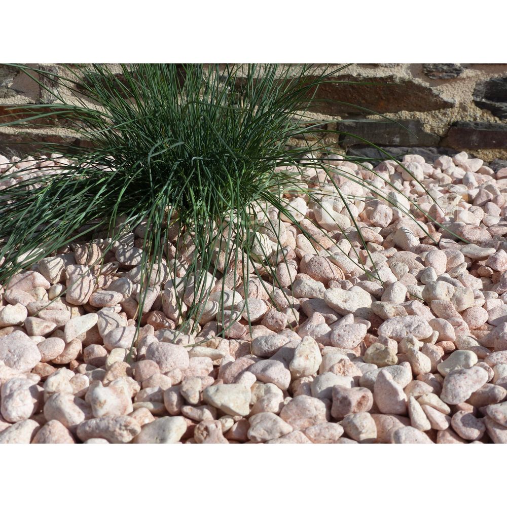 Galet rose 12-24 pack de 15 m² - 30 sacs - 600 kg
