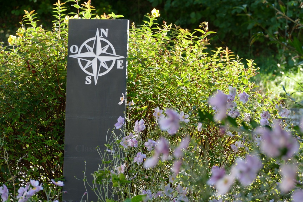 Totem ardoise 120 cm - sud