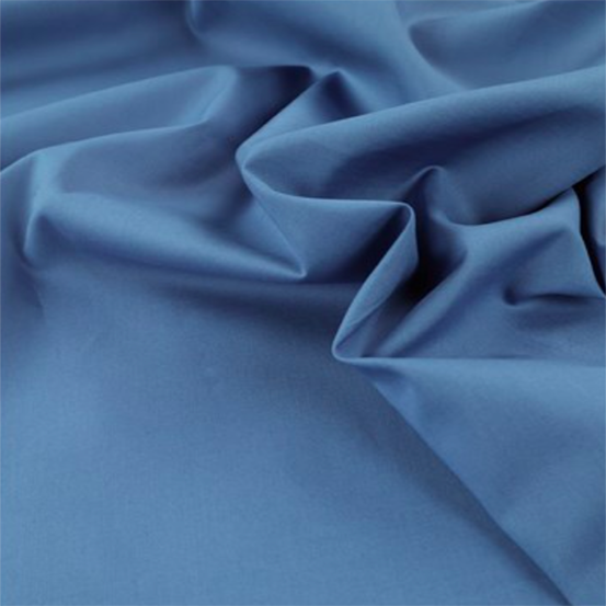 Tissu coton batiste lawn - bleu - 140x50cm
