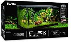 Fluval aquarium flex noir 123