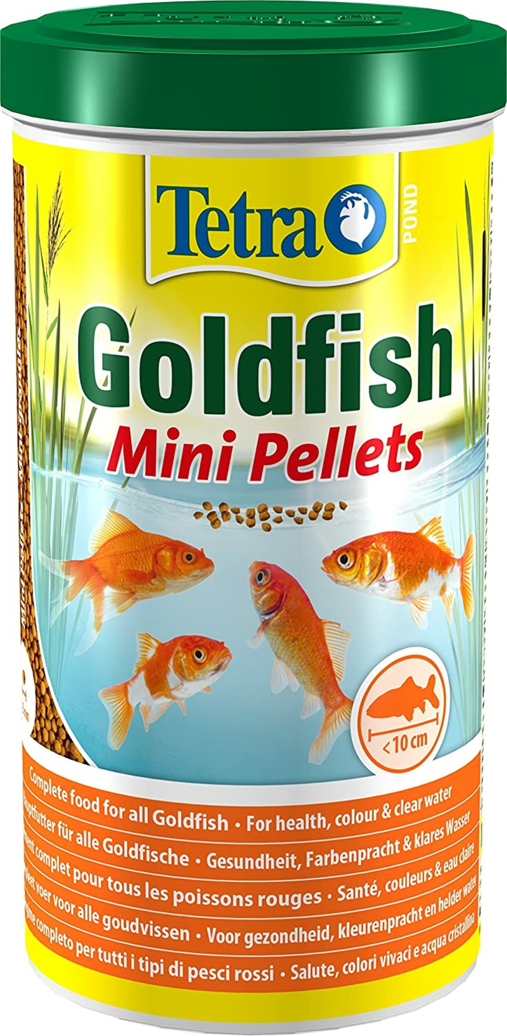 Tetra pond alimentation goldfish colour mini pellets 1l