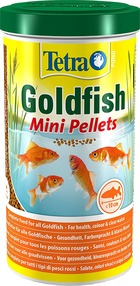 Tetra pond alimentation goldfish colour mini  pellets 1l