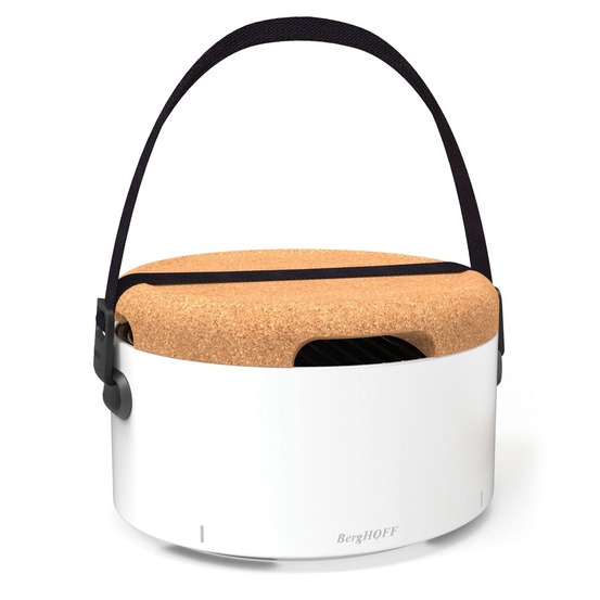 Barbecue à charbon portable blanc - 2415600