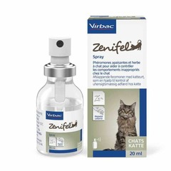 Virbac zenifel anti stress pour chat en spray 20ml