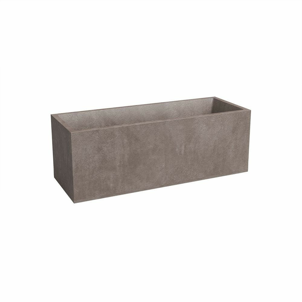 Jardiniere - plastique - taupe - 57 l - sydney - artevasi