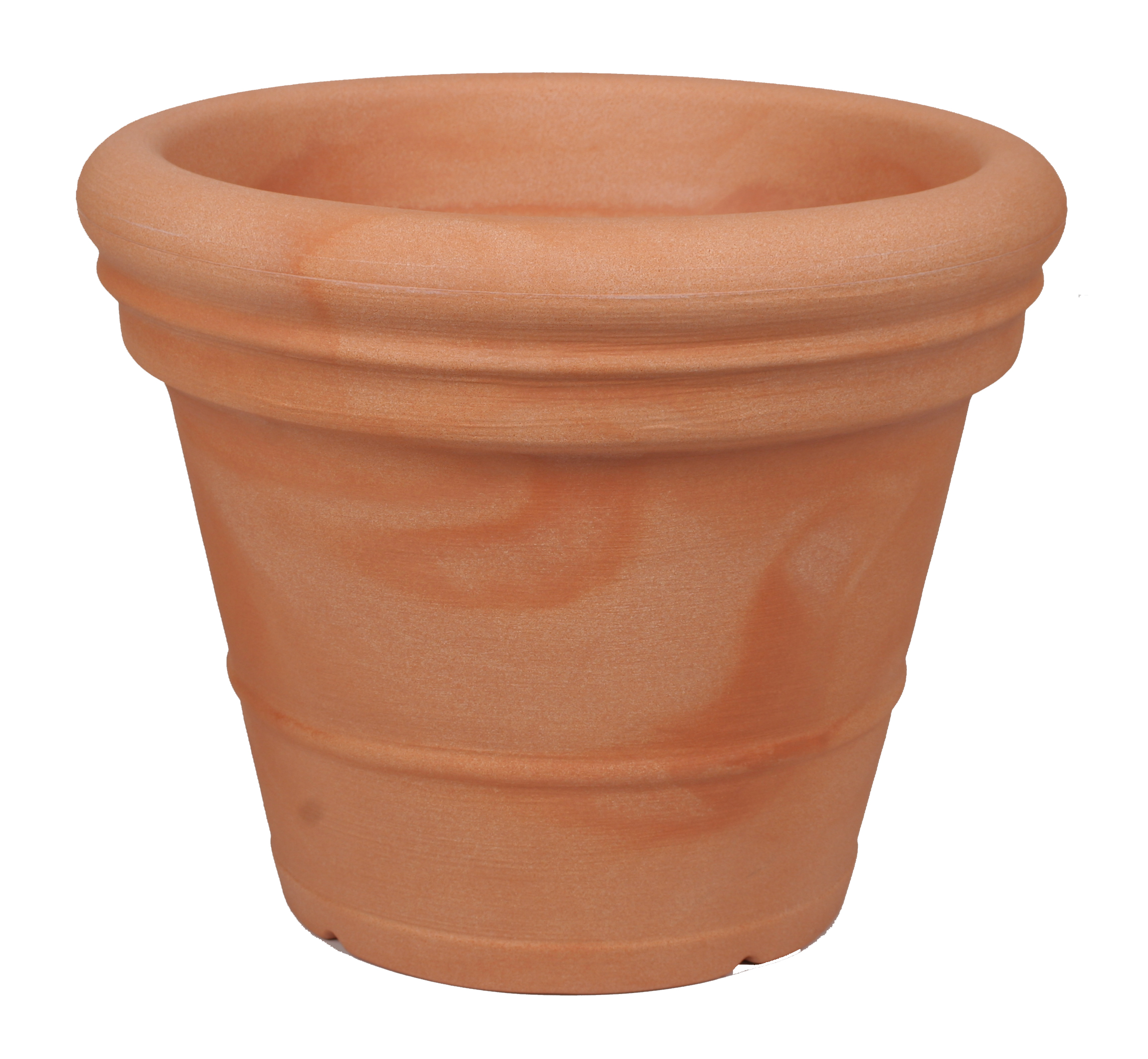Pot plastique, parfaite imitation poterie en terre cuite ø40 h33 (25 litres)