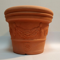 Pot plastique, parfaite imitation poterie en terre cuite ø55 h46 (65 litres)