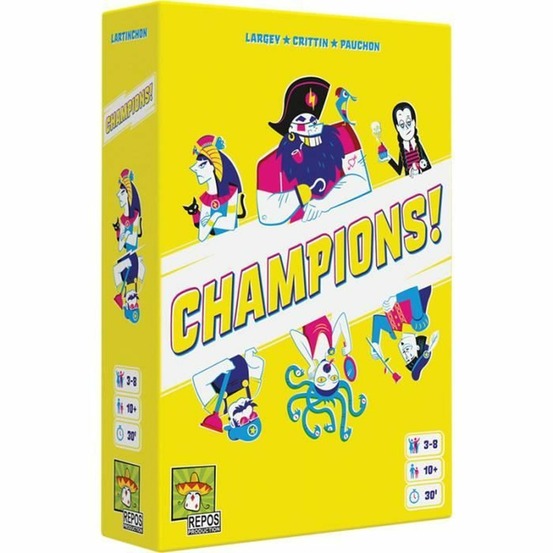 Champions! - asmodee - jeu d'ambiance