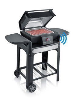 Severin barbecue électrique smart control sevo gts, 0° à 500°c en 10 min, pg8140