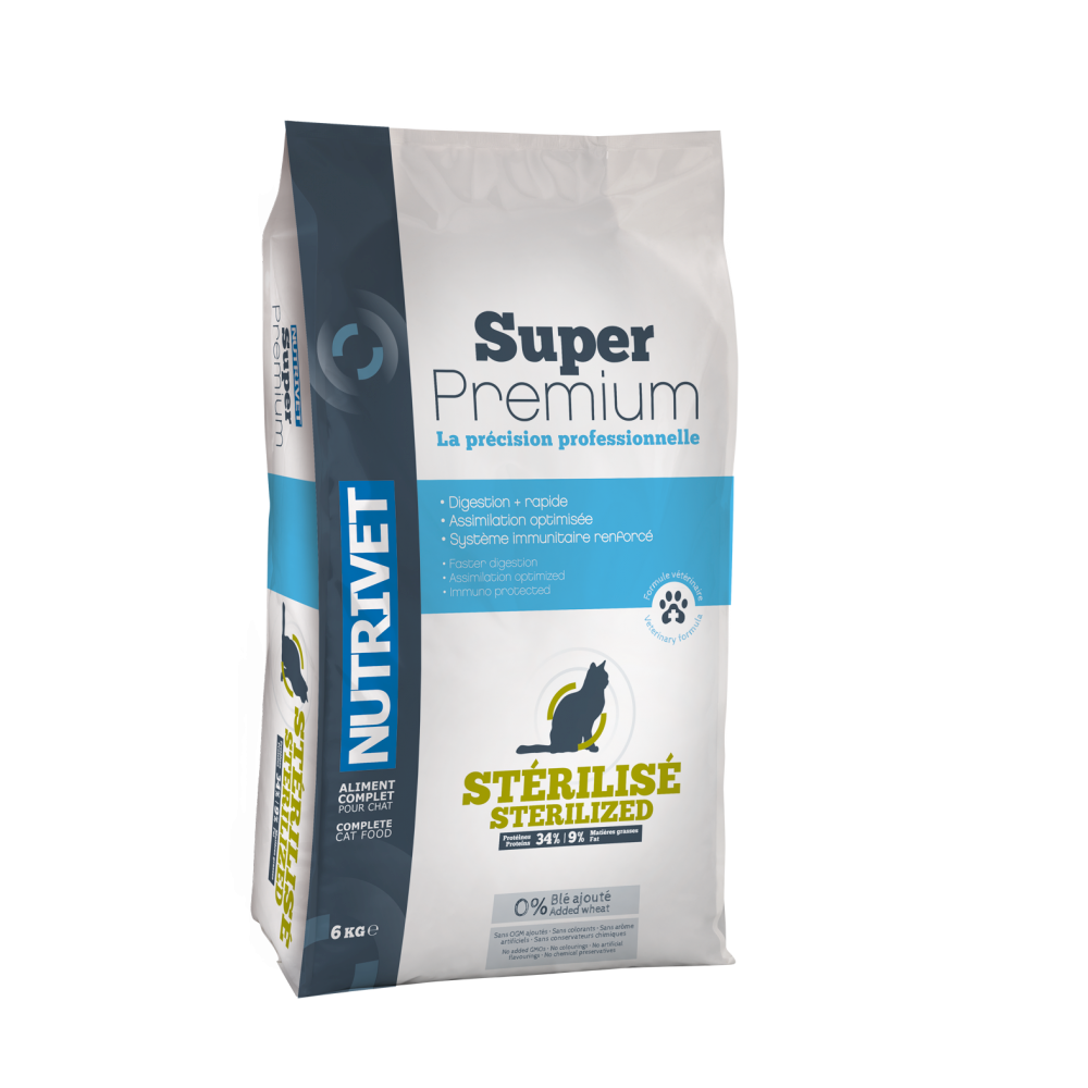 Croquettes chat stérilisé 8kg