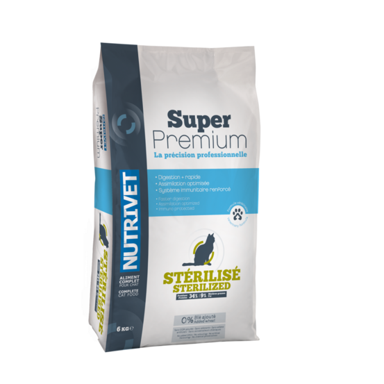 Croquettes chat stérilisé 8kg