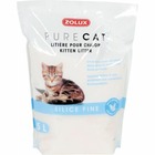 Zolux-litière pure cat - pour chaton - silice - 5 Litres
