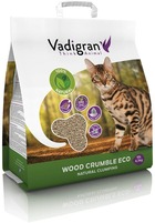 Vadigran - litière pour chat - pour chat litter wood crumble - 10 Litres