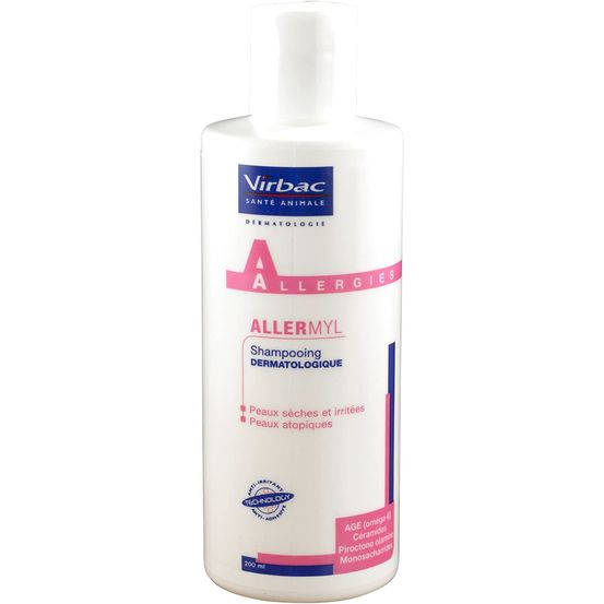 Allermyl shampooing dermatologique pour chien et chat
